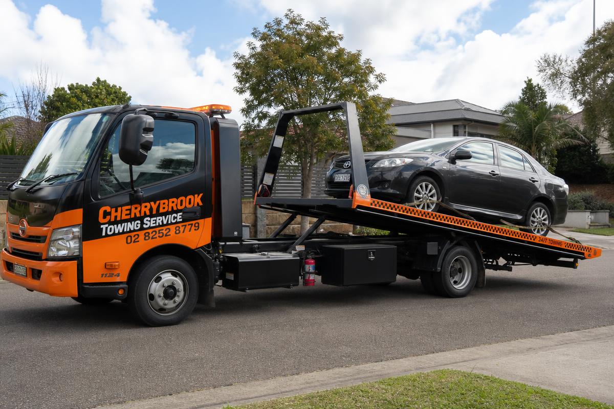 Car Towing — Cherrybrook Towing Service