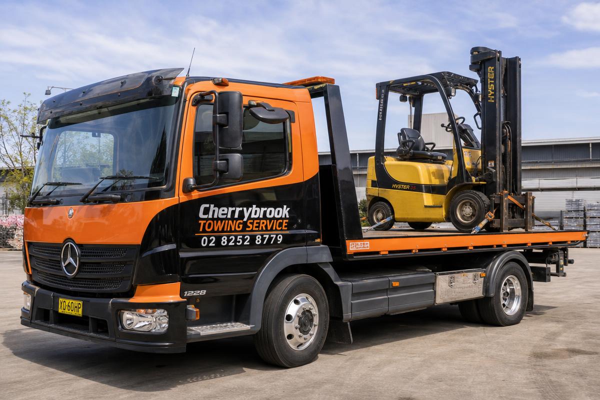 Forklift Towing up to 4 tonnes — Cherrybrook Towing Service